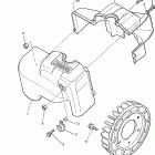 BRAVO BR250TW Кожух вентилятора