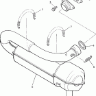 BRAVO T BR250TX Выхлопная система