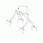 FX NYTRO RTX (no reverserve) FX10RTXL Кронштейн крепления (паук рулевой)