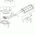 PHAZER RTX PZ50RTXL/PZ50RTXW Выхлопная система
