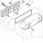 BRAVO BR250TW Фонарь задний