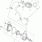 PHAZER RTX PZ50RTXL/PZ50RTXW Водяной насос