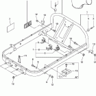 VENTURE / GT  RST90W/RST90GTW Кронштейн крепления (паук рулевой)