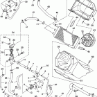 VK PROFESSIONAL  VK10W Радиатор и Патрубки