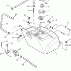 BRAVO BR250TW Топливный бак 2