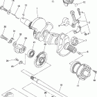 APEX MOUNTAIN SE RS90MSW Коленчатый вал и Поршень