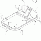 APEX RTX -RX10RTL Кронштейн крепления (паук рулевой)