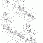 Venture 600 Коленчатый вал и Поршень
