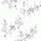 Venture 600 Крепление двигателя