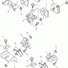 Venture 700 Крепление двигателя