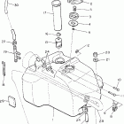 VIKING VK540 IV VK540EB (8KA) Топливный бак