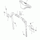 SX Viper ER Кронштейн крепления (паук рулевой)