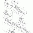 Vmax 600 ER Коленчатый вал и Поршень