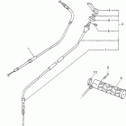MOUNTAIN-MM700G/MM600G Трос управления