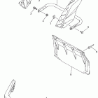 SX 600R Бампер, Багажник. Брызговик