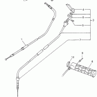 SX 600R Трос управления