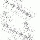 MOUNTAIN-MM700G/MM600G Коленчатый вал и Поршень