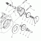 VK 540 III Привод масляного насоса