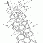 SX 600R Головка цилиндра