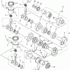 SX Viper Коленчатый вал и Поршень