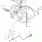 SX 600R Топливный бак