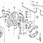 TRX300FW Trx300fw front brake panel