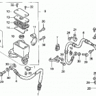 TRX300 Trx300 front brake master cylinder 93-95