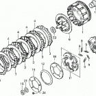 TRX300 Сцепление