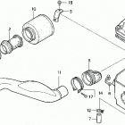TRX300 Air cleaner 93-95