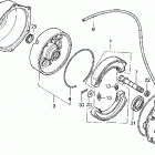 TRX300 Задний тормоз