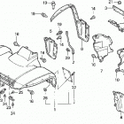 TRX300 Front fender 93-95