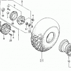 TRX300 Переднее колесо
