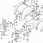TRX300 Заднее крыло