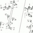 TRX300 Рулевой вал