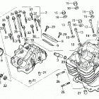 TRX300 Головка цилиндра