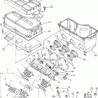 SRX700F/SRX700SF Впускная система