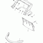 VMax 500 Бампер, Багажник. Брызговик