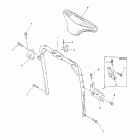 Vmax 600 Deluxe Кронштейн крепления (паук рулевой)