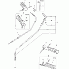 Vmax 600 Deluxe Трос управления