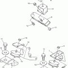 PZ500F Крепление двигателя