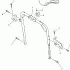 SRX700F/SRX700SF Кронштейн крепления (паук рулевой)