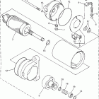 PZ500F Alternate starter motor