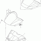 SRX700F/SRX700SF Стекло ветровое