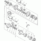 Phazer 500 Коленчатый вал и Поршень