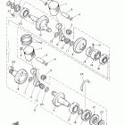 VK 540 III Коленчатый вал и Поршень