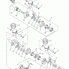 SX 600R Коленчатый вал и Поршень