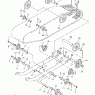 Venture 500 Подвеска трака 1