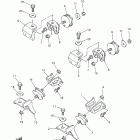 SX 500R Крепление двигателя