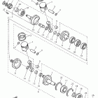 VMax 500 Коленчатый вал и Поршень
