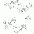 Vmax 600 Deluxe Крепление двигателя